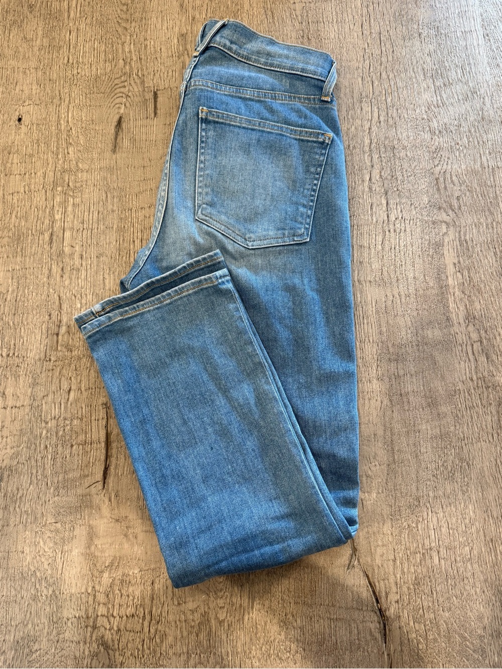 Veronica Beard Slim Straight Light Blue Jeans